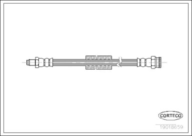 Шлангопровод (CORTECO: 19018659)