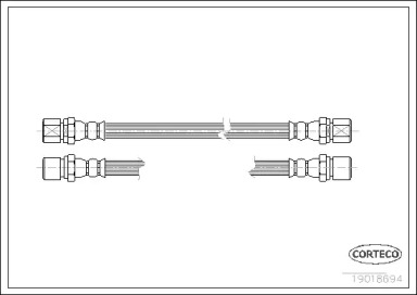 Шлангопровод (CORTECO: 19018694)
