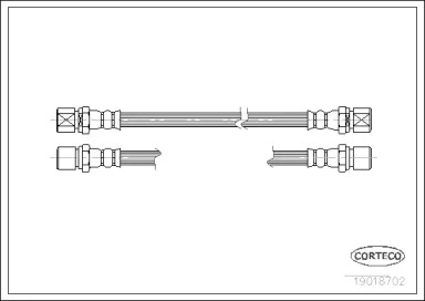 Шлангопровод (CORTECO: 19018702)