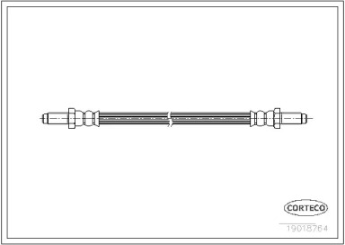 Шлангопровод (CORTECO: 19018764)