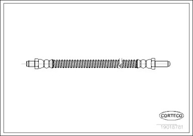 Шлангопровод (CORTECO: 19018781)