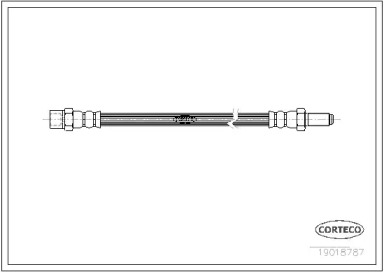 Шлангопровод (CORTECO: 19018787)