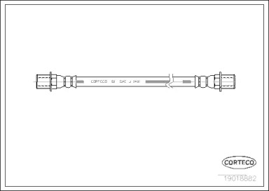 Шлангопровод (CORTECO: 19018882)