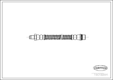 Шлангопровод (CORTECO: 19018894)
