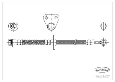 Шлангопровод (CORTECO: 19018937)
