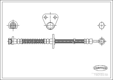 Шлангопровод (CORTECO: 19018938)