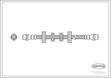 Шлангопровод (CORTECO: 19020444)