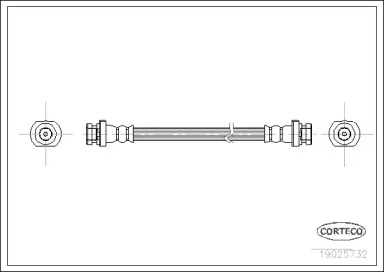 Шлангопровод (CORTECO: 19025732)