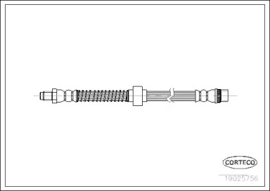 Шлангопровод (CORTECO: 19025756)