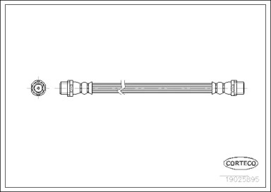 Шлангопровод (CORTECO: 19025895)