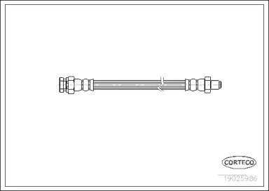 Шлангопровод (CORTECO: 19025986)