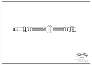 Шлангопровод (CORTECO: 19026628)