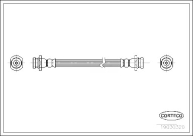 Шлангопровод (CORTECO: 19030320)