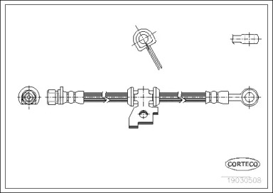 Шлангопровод (CORTECO: 19030508)