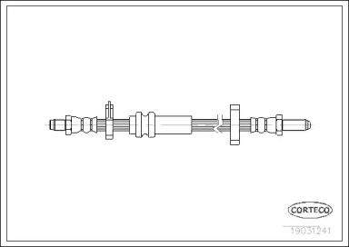 Шлангопровод (CORTECO: 19031241)