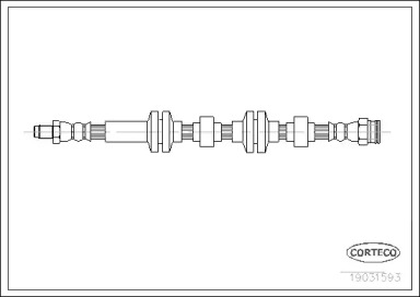 Шлангопровод (CORTECO: 19031593)