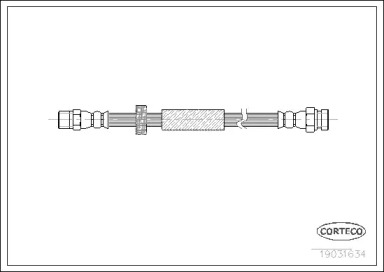 Шлангопровод (CORTECO: 19031634)