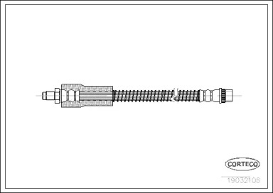 Шлангопровод (CORTECO: 19032106)