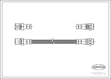 Шлангопровод (CORTECO: 19032170)