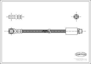 Шлангопровод (CORTECO: 19032175)