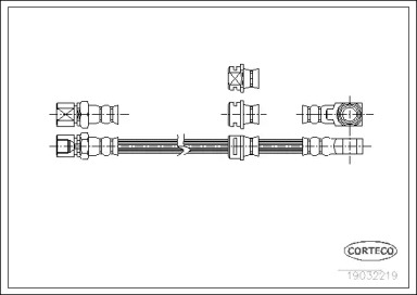 Шлангопровод (CORTECO: 19032219)