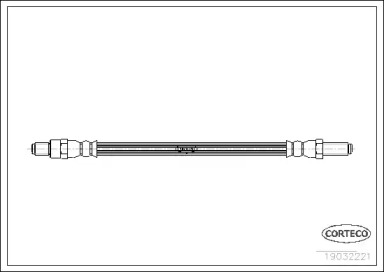 Шлангопровод (CORTECO: 19032221)
