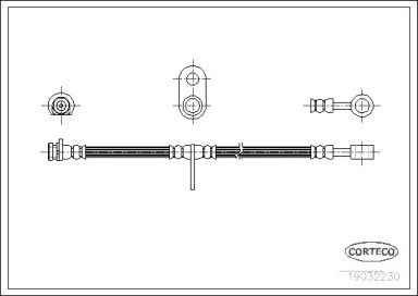 Шлангопровод (CORTECO: 19032230)