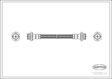 Шлангопровод (CORTECO: 19032278)