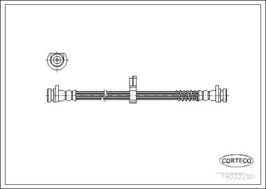 Шлангопровод (CORTECO: 19032280)