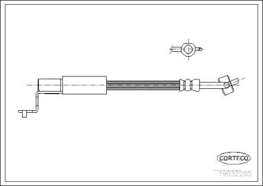 Шлангопровод (CORTECO: 19032285)