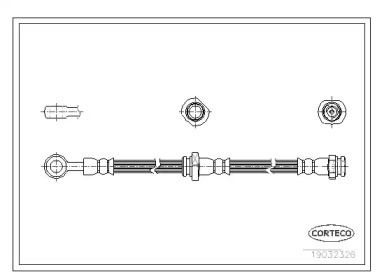 Шлангопровод (CORTECO: 19032326)
