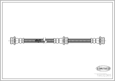 Шлангопровод (CORTECO: 19032365)