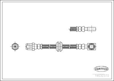 Шлангопровод (CORTECO: 19032372)