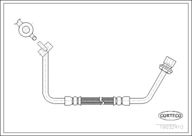 Шлангопровод (CORTECO: 19032410)