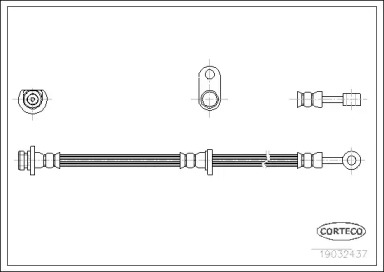 Шлангопровод (CORTECO: 19032437)