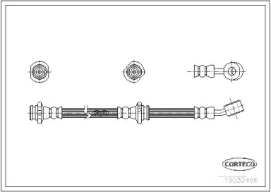 Шлангопровод (CORTECO: 19032466)