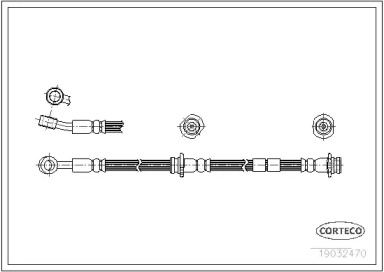 Шлангопровод (CORTECO: 19032470)