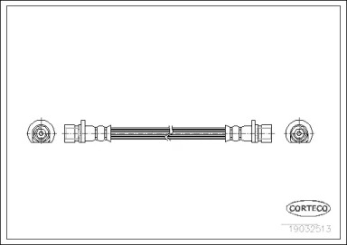 Шлангопровод (CORTECO: 19032513)