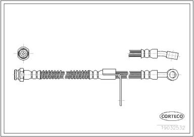 Шлангопровод (CORTECO: 19032532)