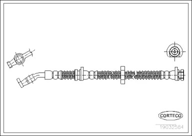 Шлангопровод (CORTECO: 19032584)