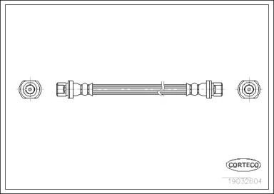 Шлангопровод (CORTECO: 19032604)