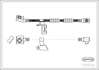 Шлангопровод (CORTECO: 19032658)