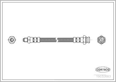 Шлангопровод (CORTECO: 19032683)
