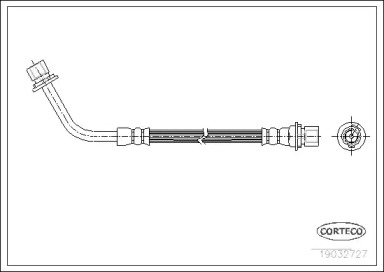 Шлангопровод (CORTECO: 19032727)