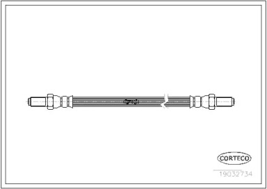 Шлангопровод (CORTECO: 19032734)