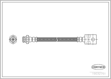 Шлангопровод (CORTECO: 19032751)
