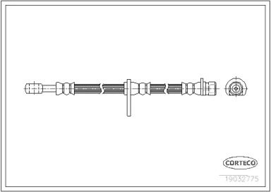 Шлангопровод (CORTECO: 19032775)