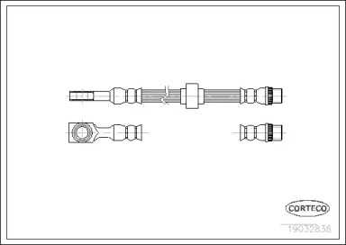 Шлангопровод (CORTECO: 19032838)