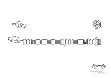 Шлангопровод (CORTECO: 19032855)