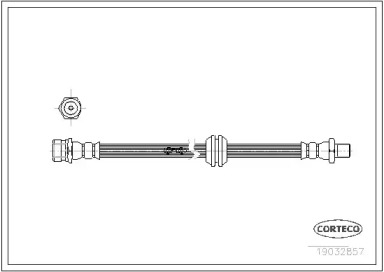 Шлангопровод (CORTECO: 19032857)
